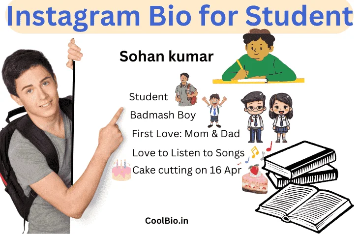 Instagram profile preview with follower count – example bio